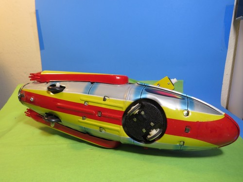 Vintage ME 777 Universe Tin Plate Televiboat in Original Box, WORKS!!! - Picture 8 of 9