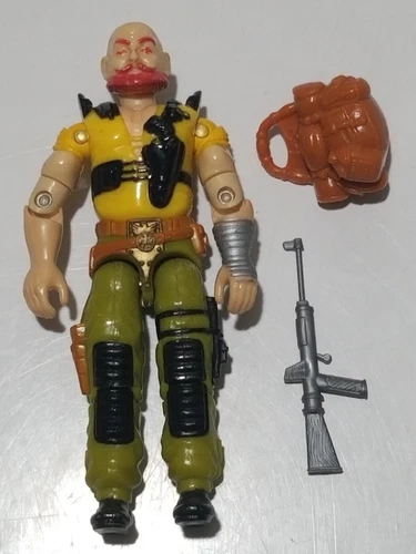 Taurus #1 V1 100% Complete 1987 GI Joe ARAH Vintage Hasbro Action Figure