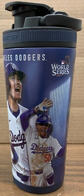 LosAngeles Dodgers アイスシェイカー Official MLB Los Angeles Dodgers Classic Logo Shaker Bottle | Ice