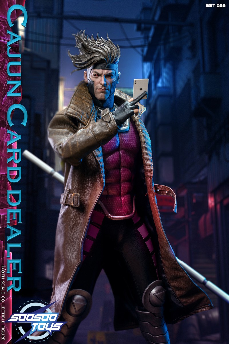 Soosootoys Gambit Remy LeBeau 1/6 Action Figure Collectible