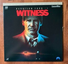 WITNESS Widescreen Laserdisc Harrison Ford