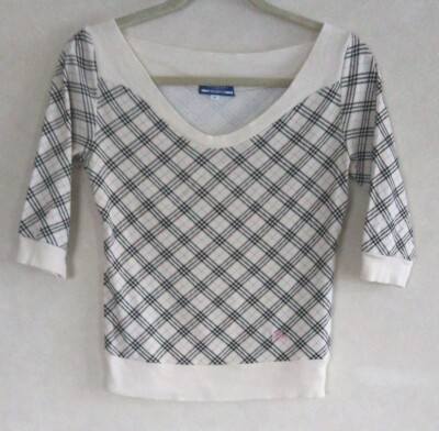 US Tariff free/BURBERRY BLUE LABEL Three-quarter Sleeve Nova