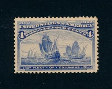 drbobstamps US Scott #233 Mint NH XF-S+ Stamp Cat $140