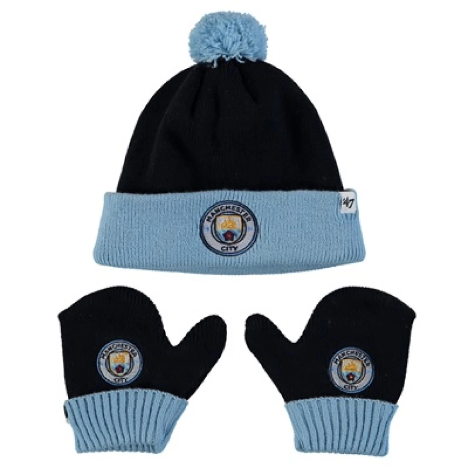 Manchester City Bam Bam Set Kleinkinder Fußball 47 Brand Set - Neu