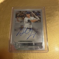 2022 Topps Chrome Chrome Veteran Auto Adam Frazier #CVA-AF Auto qf6