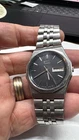 SS VINTAGE Seiko SQ Men's Vintage Day/Date Quartz Watch 8C23-6059 RUNS A20