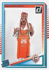 2025 Donruss WNBA Base Set #92 - Saniya Rivers RC, RR - Connecticut Sun NM