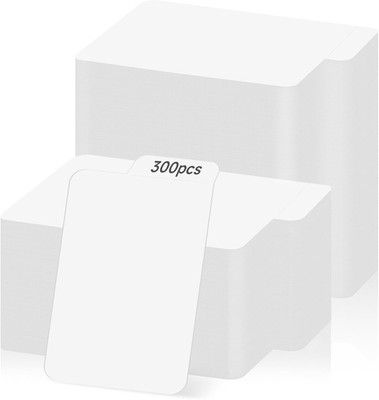 300 Pack Trading Card Dividers with Writable Tabs Paper Storage Separators