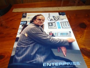 John Billingsley STAR TREK ENTERPRISE AUTOGRAPHED Photo 10 x 8 Doctor Phlox
