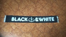 Sciarpa Juventus Vintage '80 Supporters Black And White Ultras Raso