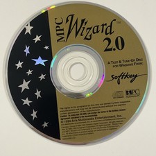 Vintage MPC Wizard 2.0 Test  Tune-Up PC CD-ROM Aris Entertainment Windows 3.1
