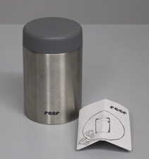 Reer Edelstahl-Warmhaltebox mit Antirutschboden 300 ml ca. 12,5 x 7,5 cm 90408W