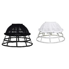 Cage Hoop Skirt Petticoat Cosplay for Bridal Dress Party Stage Performance