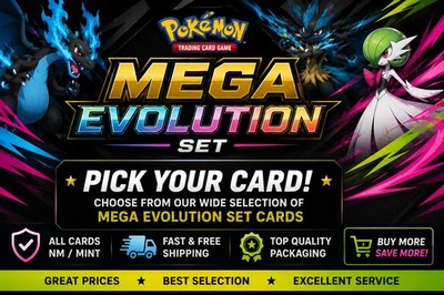 Pokemon TCG Mega Evolution Choose Your Card