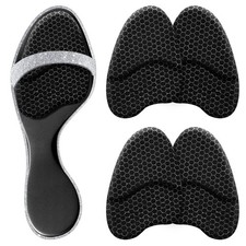 ZAIWOO Metatarsal Pads Women, Ball of Foot Cushions for Free, Black