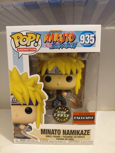 Funko Pop! Vinyl: Naruto Shippuden Minato Namikaze #935 AAA Glow Chase