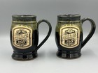 Lot 2 Schells Brewing 150th Anniversary Beer Mugs Grey Fox Pottery Steins 2010 — photo 10