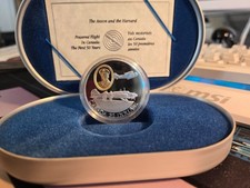 Canada 1990 Aviation Series   The Anson and the Harvard    20$ Silver Coin #1