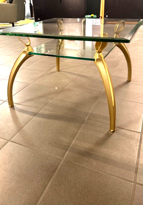 Couchtisch rechteckig KRISTALLGLAS EVE Collection Floren NEUPREIS bei 2094 