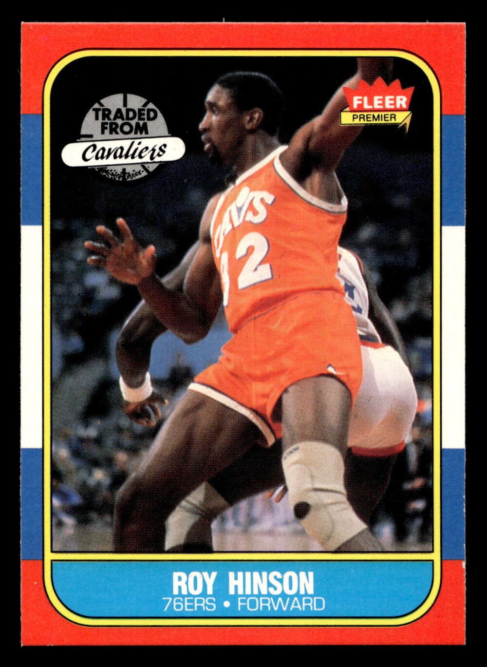 1986-87 Fleer #46 Roy Hinson Ex-Mint 76ers Basketball