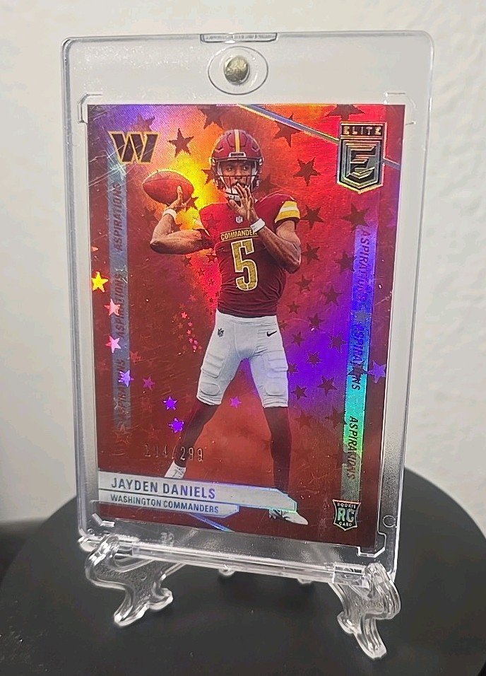 2024 Panini Donruss Elite - Jayden Daniels #165 Aspirations Stars /299 (RC)
