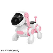 Interactive Smart Robotic Dog with Sound, Light, and Educational Features