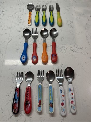 Infant & Toddler Utensils~Spoons~Forks~Knife NUK, Gerber, Disney~15 Pieces