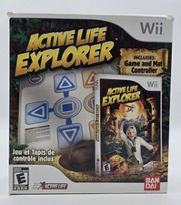 Active Life Explorer Controller Mat and Game New Open Box For Nintendo Wii
