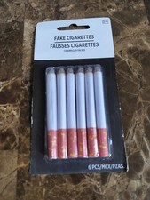 Fake Cigarettes,3.25 Inch Fake Puff Cigarettes Pack of 6 
