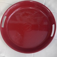 Fiesta (Fiestaware) Large Round Serving Tray with Cutout