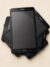 Lot 6 Samsung SM-T377V Tablets - Factory Reset - Sim Unlocked