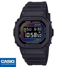 CASIO DW-5600RW-1ER⎪DW-5600RW⎪G-SHOCK Rainbow Brick Wall⎪Original⎪NEGRO
