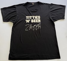 Vintage 1977 Frank Zappa Titties ’N’ Beer T-Shirt Screen Stars Made in USA • L
