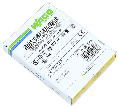 Wago 750-512 2-Channel Relay Output Neu versiegelt
