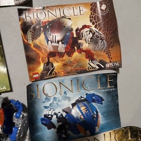 13 Vintage Lego Bionicle Figures Lot Bohrok 8560-85654 Complete *No Mask* Krana