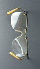 Vintage AO Polaroid Plastic Lens Gold Tone Frame Protective Eye Wear Goggles — photo 10