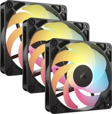CORSAIR - RS120-R ARGB 120mm PWM Fans 3-pack - Black