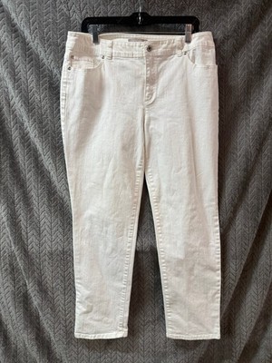 Chico's Women's White Denim Jeans Size 2