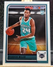 BRANDON MILLER RC 2023-24 Panini NBA Hoops #272 ROOKIE CARD Charlotte Hornets