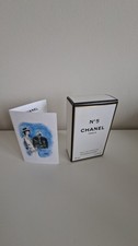 Chanel perfum empty box and illustrative card