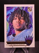 🔥Omarion Hampton 2025 Donruss RC Gridiron Kings Chargers Rookie🔥