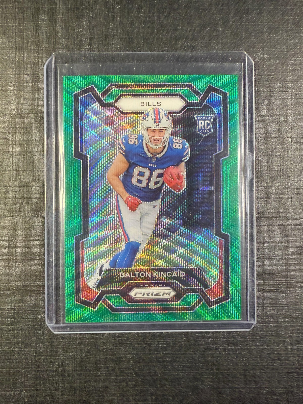 2023 Panini Prizm - Rookies Dalton Kincaid #308 Green Wave Prizm (RC)