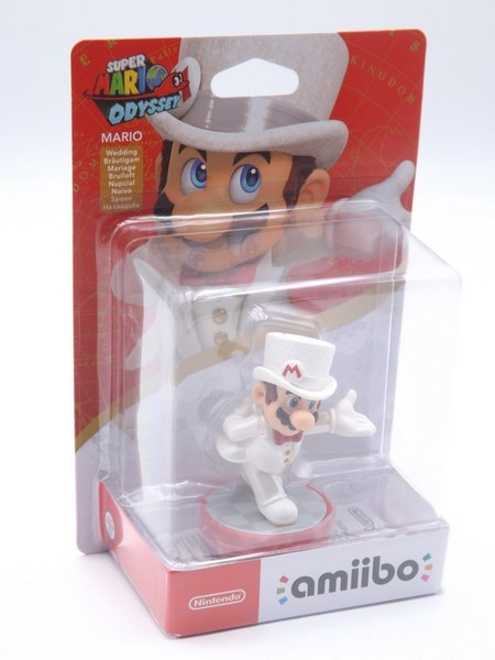 Nintendo Amiibo - Super Mario Odyssey - Mario BräUtigam - Ovp (Nintendo Wii U)-image