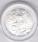 DEAD MEN TELL NO TALES - ONE OUNCE FINE SILVER ROUND IN CAPSULE