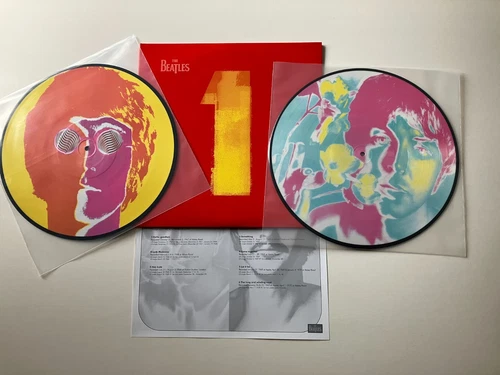 THE BEATLES 1 VINYL LP PICTURE DISC