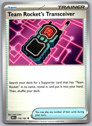 Team Rocket's Transceiver 178/182 Uncommon Destined Rivals