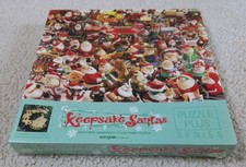 Springbok Keepsake Santas 500 Interlocking Pieces Plus Ornament BRAND NEW