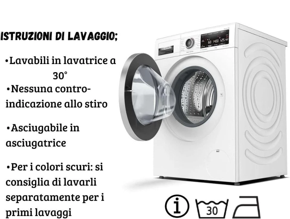 Copripiumino Bianco Microfibra Singolo Matrimoniale Completo Letto Federe Morbid - Immagine 4 di 4