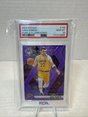 Luka Dončić 10 Graded Basketball Sports Trading Cards