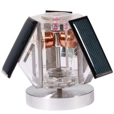Mini Solar Vertical Mendocino Motor Educational Model Science Physics Toy Hom...